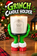 Grinch Candle Holder