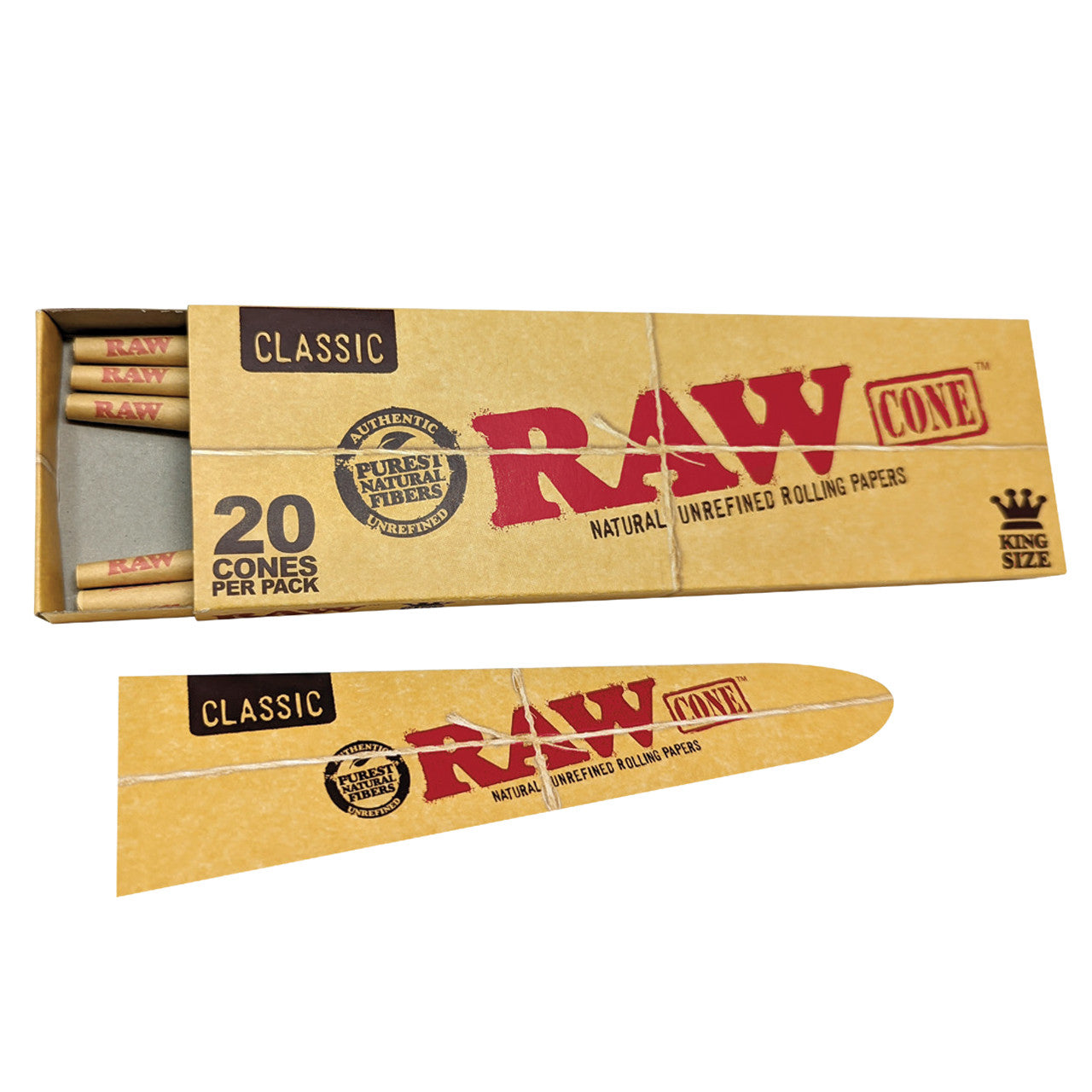 Raw Cones 20 Pcs