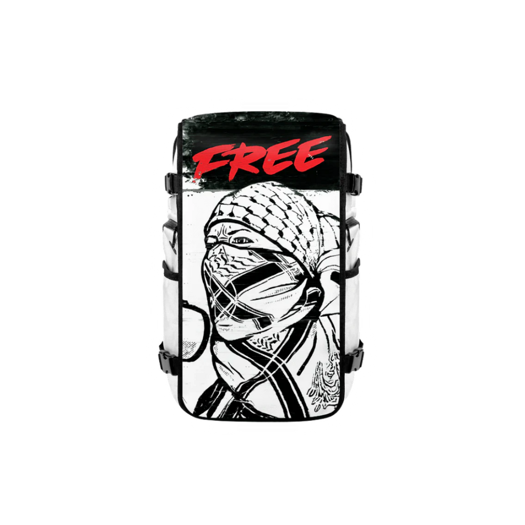 FREE PALESTINE WHITE-FACE OFF