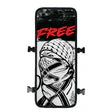 FREE PALESTINE WHITE-FACE OFF