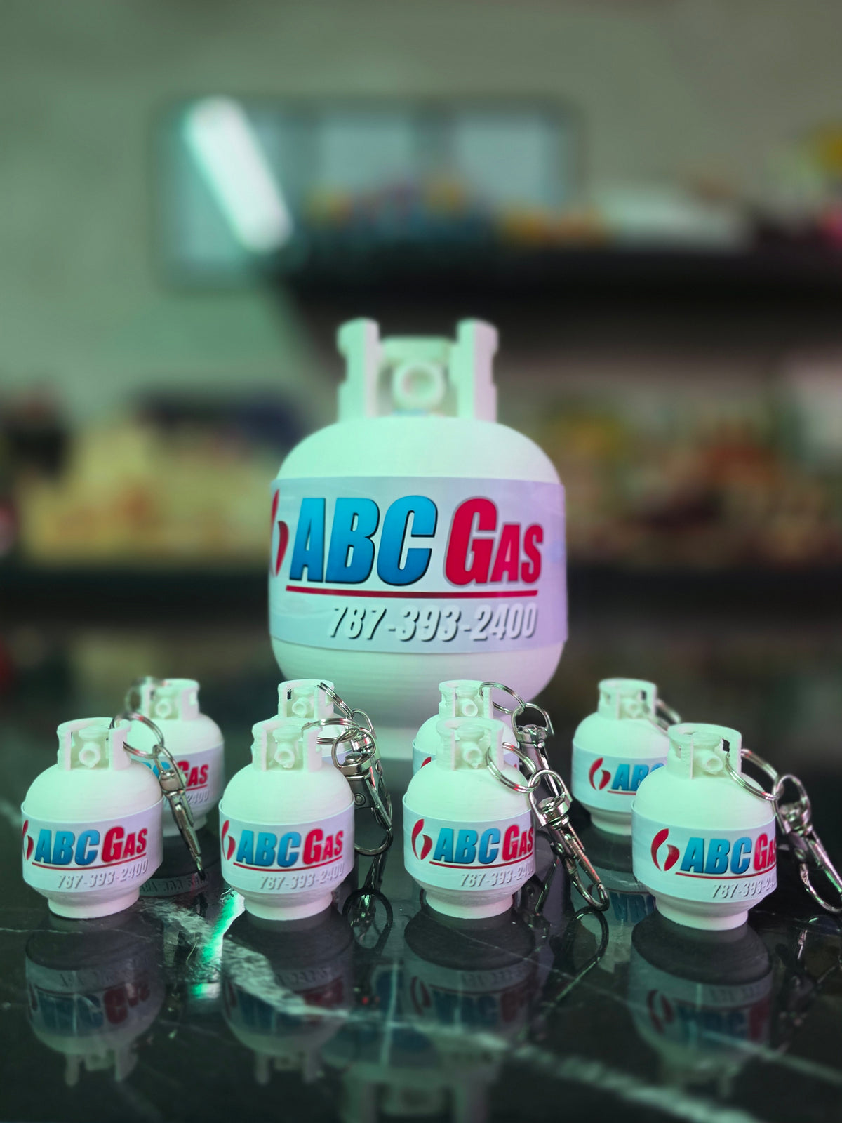Keychain Tanque de gas